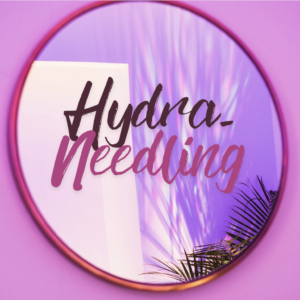 Hydrafacial with microneedling
